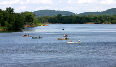 Group Canoing