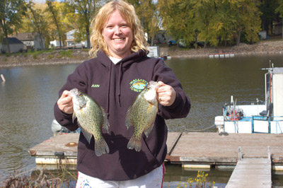 Wolf River Crappie Fishing