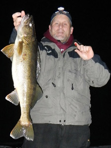 John with his walleye