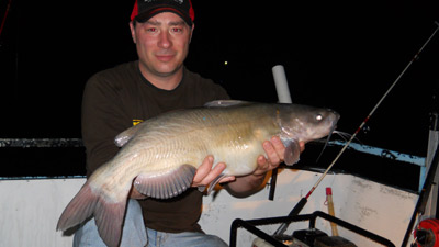 Wolf River Wi Catfish fishing