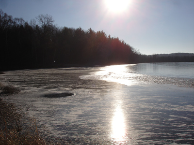 A frozen gem at road’s end