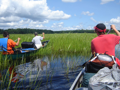 Navigating the channels of the Turtle-Flambeau