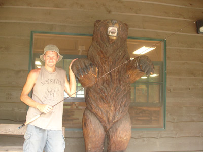 The author, monster hunter of Bear Paw Scout Camp.