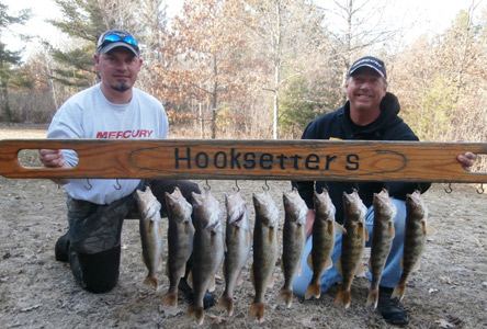 walleyes taken in Wisconsin