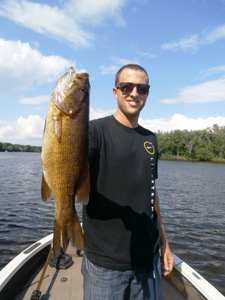 Another good Wisconsin Rive Smallmouth bass.