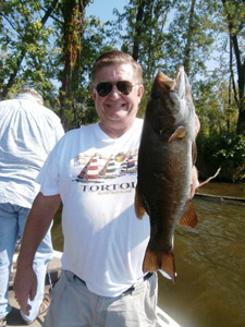 smallmouth bass fishing Wisconsin