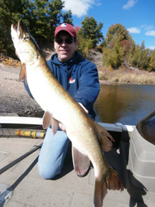 Wisconsin musky fishing