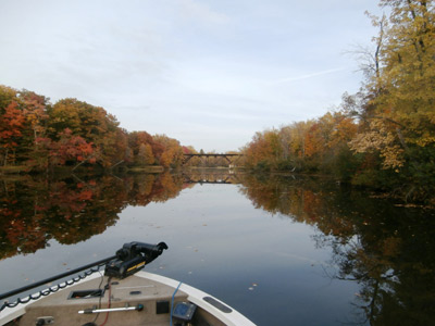 Relaxing Fall River Ride