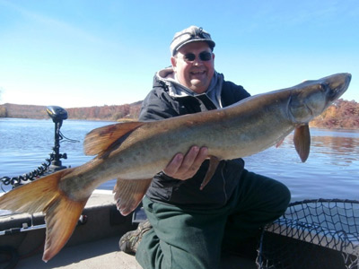 Great day musky fishing