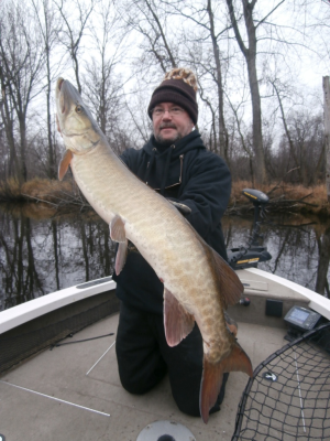 Great muskie catch.