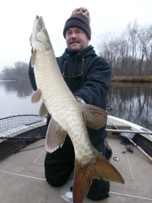 Great fall muskie fishing.