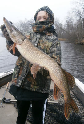 Great catch- Northern Pike.
