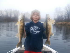 Great Walleye catch.