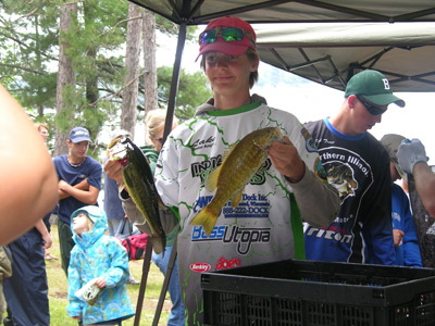 Youth fishing tournament Minocqua WI