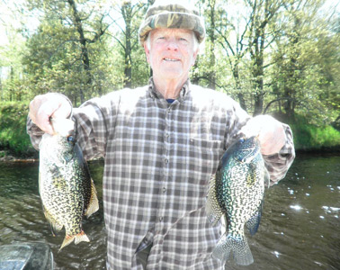 John Gogin with some nice crappies
