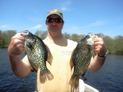 Pat Gogin with some nice crappies