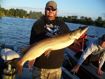 Price County Musky fishing