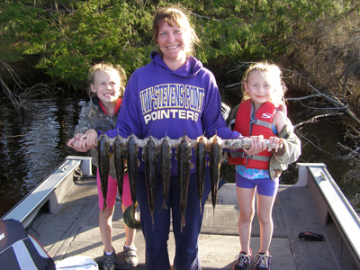 price county walleye fishing