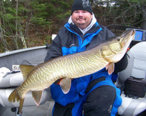 Fishing for great muskie in Price County.