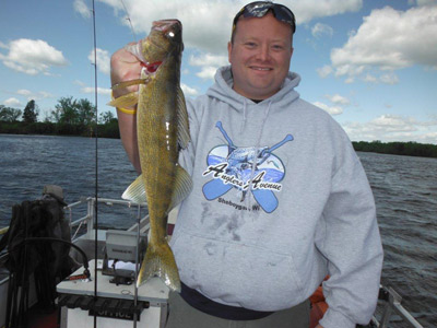 Stevens Point Flowage Walleye