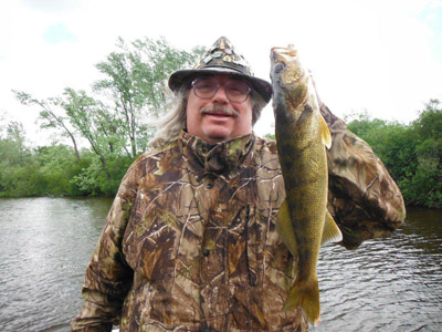 Stevens Point Flowage Walleye Fishing