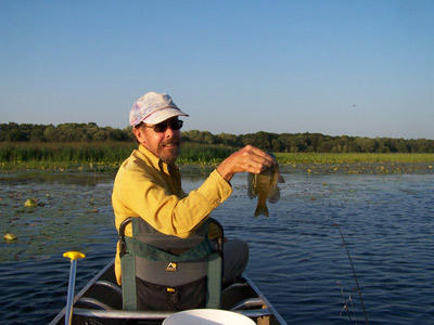 Mike Collins scores again on the Richland County backwaters