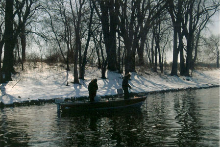 fishing the Mississippi