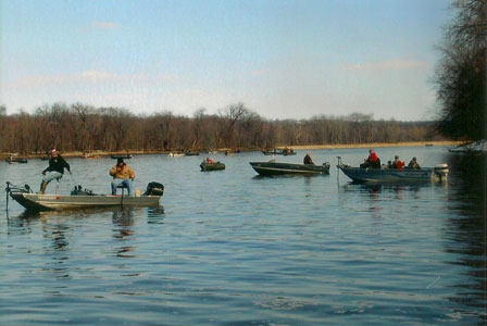 fishing the Mississippi River