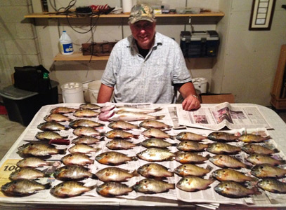 panfishing central wisconsin