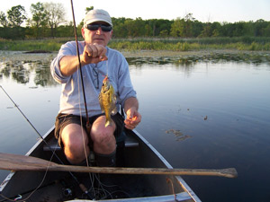 pan fishing Richland Center WI