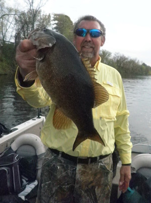 Smallmouth Bass fishing in Wisconsin