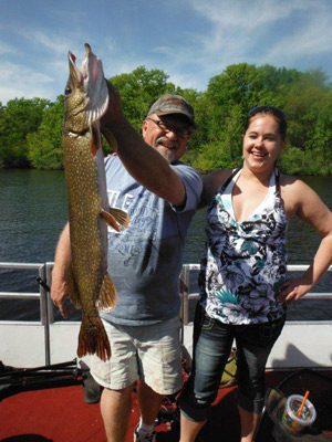 Stevens Point Flowage Northern Fishing