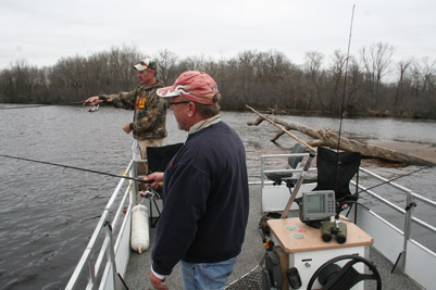 Stevens Point Flowage Walleye Fishing