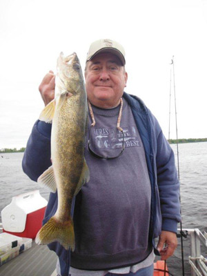 Stevens Point Flowage Walleye fishing