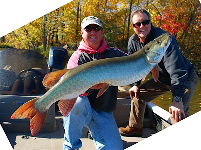 Good musky fishing