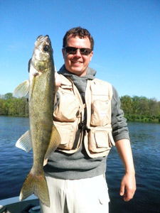 Wisconsin walleye fishing