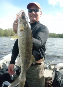 Wisconsin walleye fishing