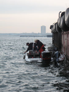 Fishing Milwaukee Harbor