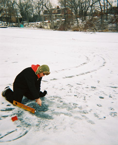 ice fishing Waukesha