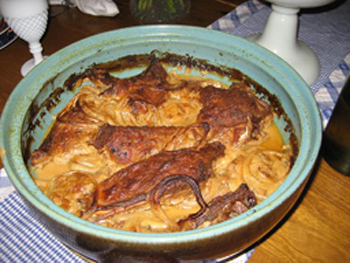 braised rabbit